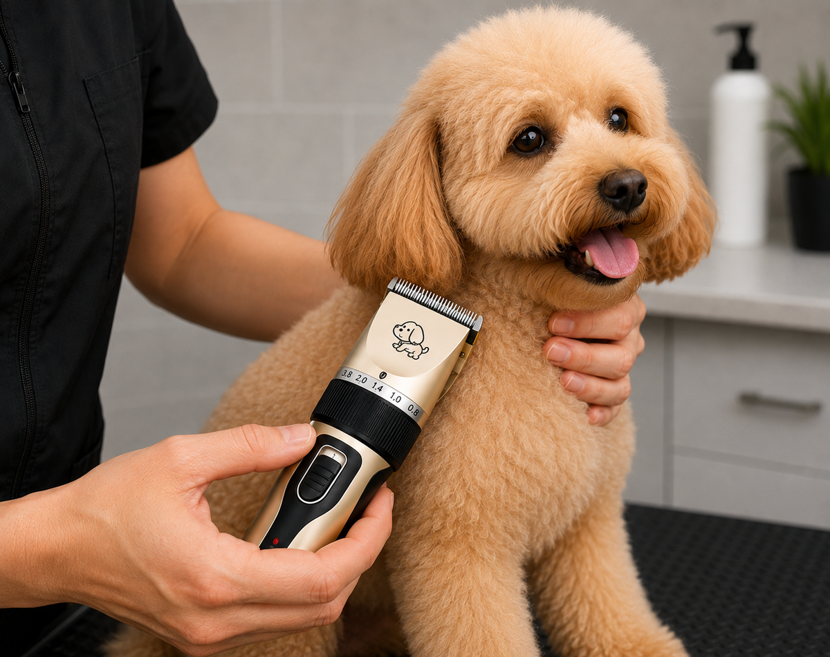 PawLuxe GroomPro™ Cordless Pet Clipper