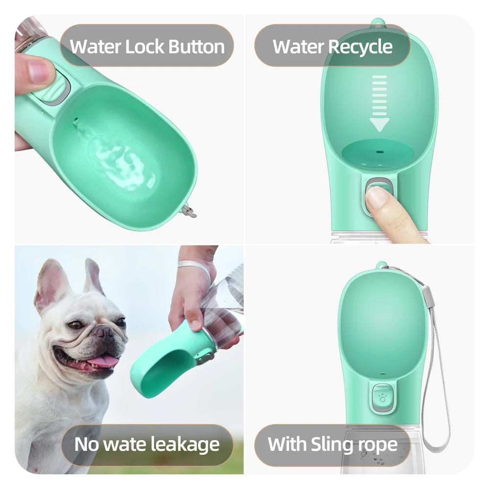 PawLuxe™ Portable Pet Water Bottle