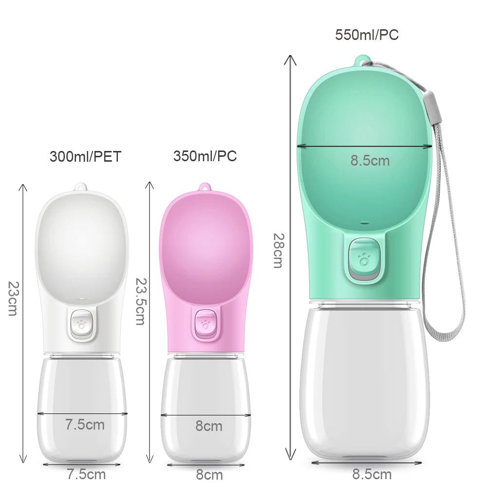 PawLuxe™ Portable Pet Water Bottle