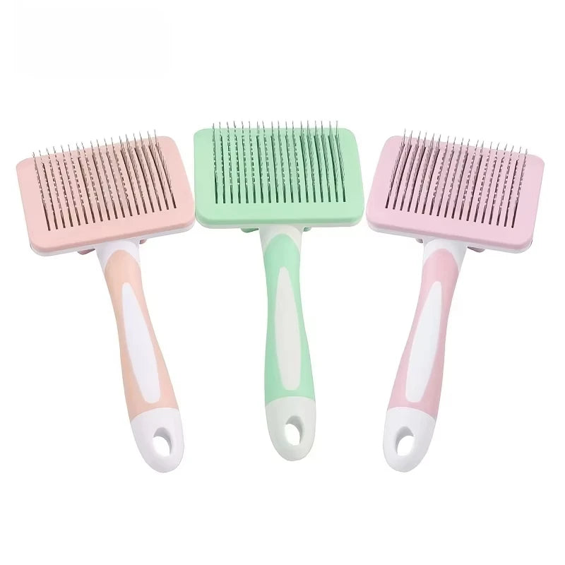 PawLuxe™ Self-Cleaning Grooming Brush